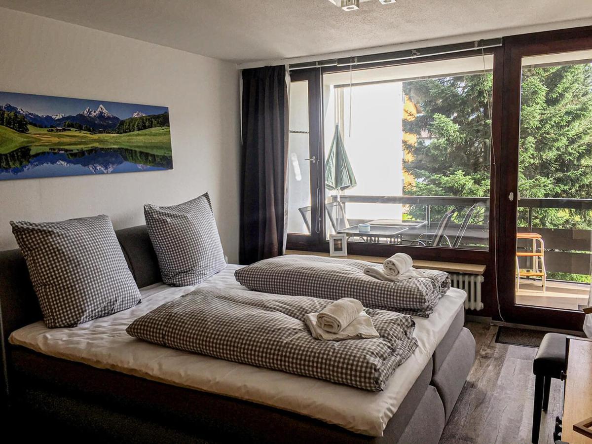 Fewo Angela - Haus Hochgrat Leilighet Oberstaufen Eksteriør bilde